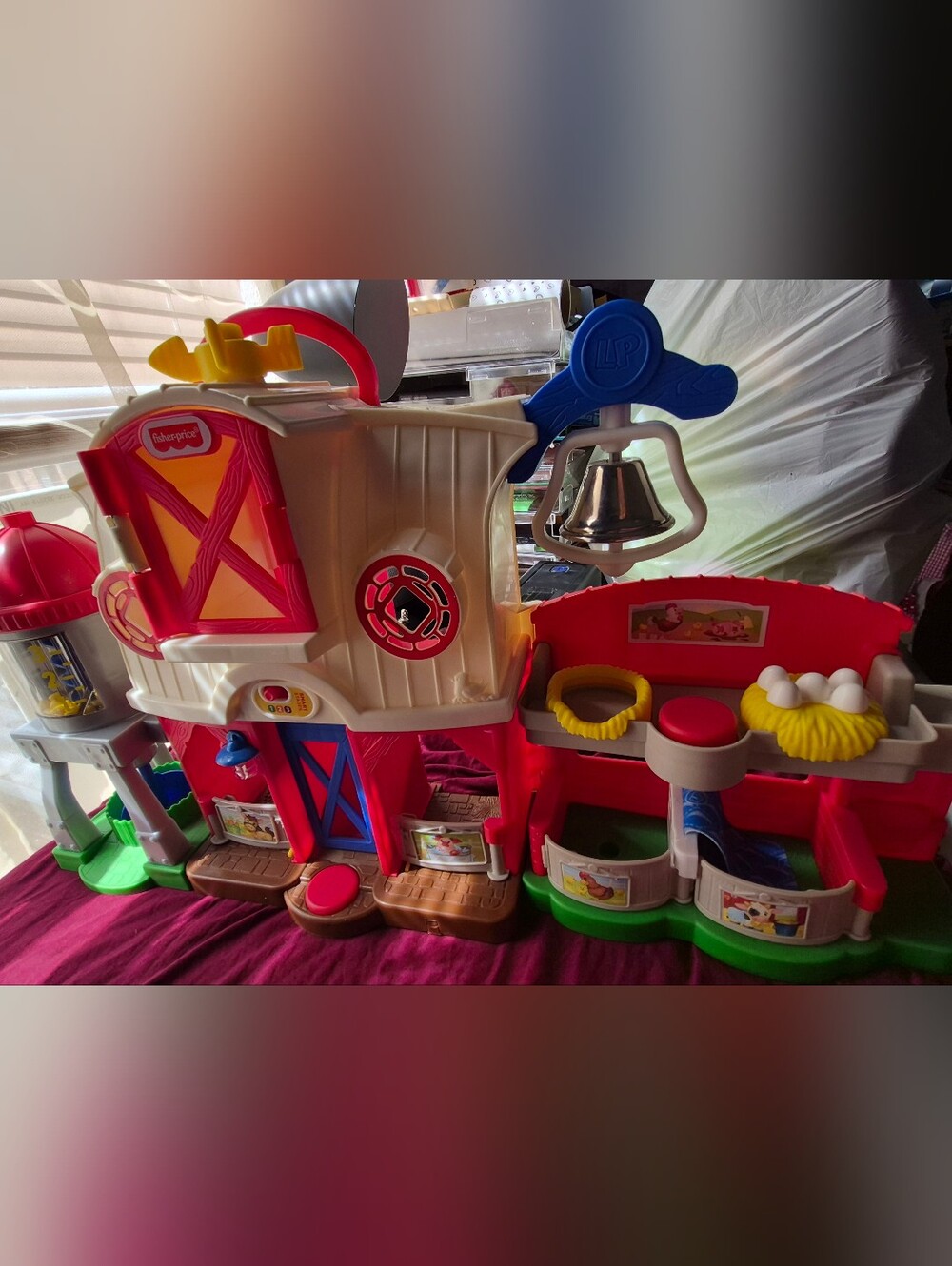 Fisher-Price Little People Caring for Animals Farm House ONLY